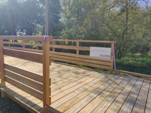 Amnagement d'une voie douce entre la gare et le bourg  PLEUCADEUC