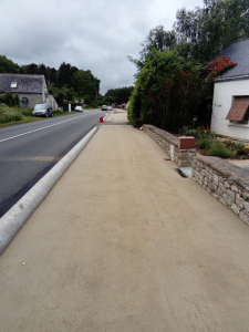 Liaison douce route de la Turballe et route de la Bastille  SAINT-MOLF